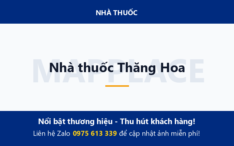 Nhà thuốc Thăng Hoa
