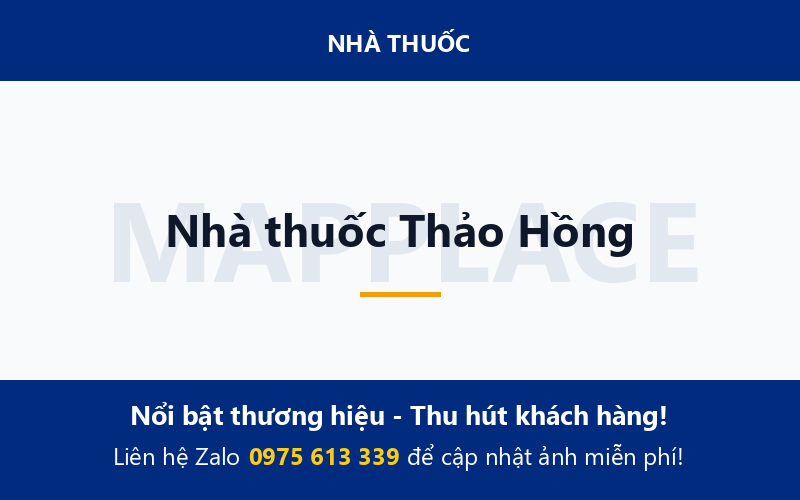 Nhà thuốc Thảo Hồng