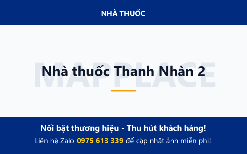 Nhà thuốc Thanh Nhàn 2