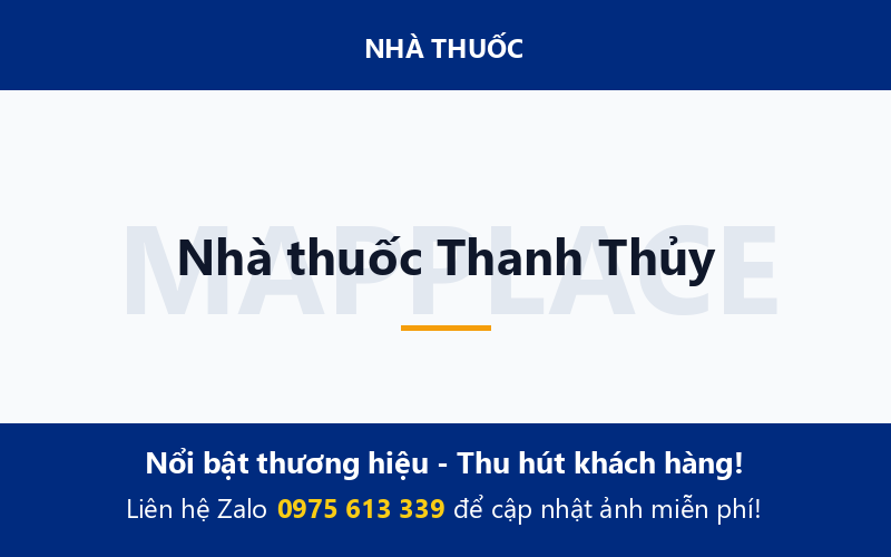 Nhà thuốc Thanh Thủy