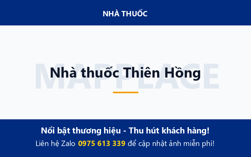 Nhà thuốc Thiên Hồng