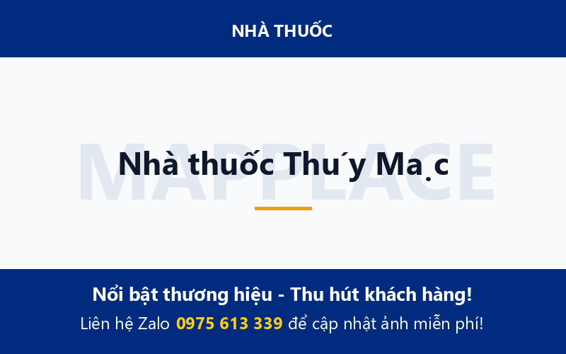 Nhà thuốc Thúy Mạc