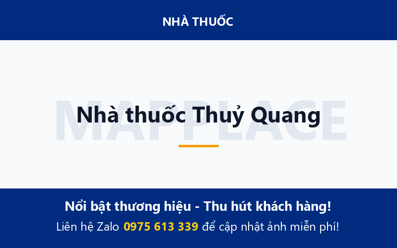 Nhà thuốc Thuỷ Quang
