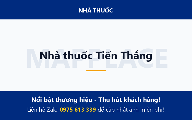 Nhà thuốc Tiến Thắng