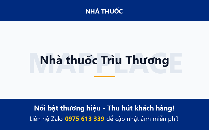 Nhà thuốc Trìu Thương