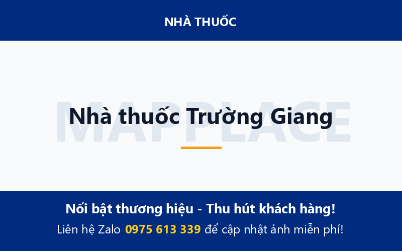 Nhà thuốc Trường Giang