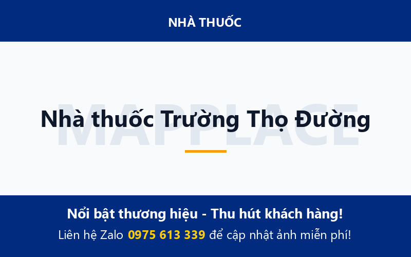Nhà thuốc Trường Thọ Đường