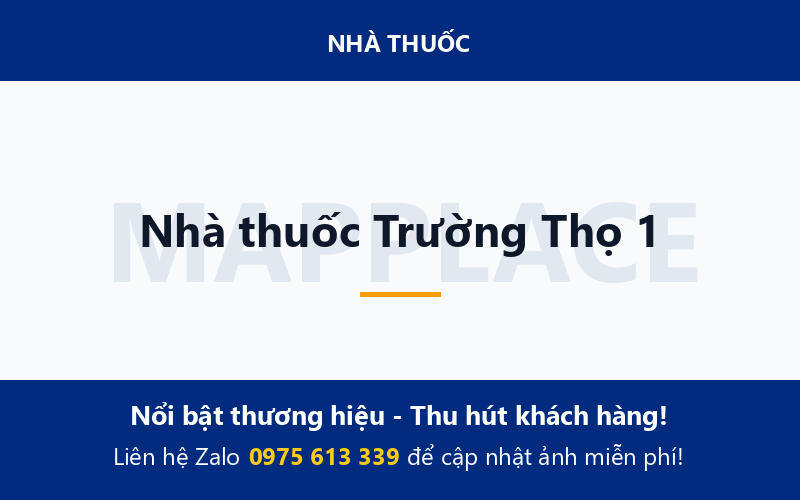 Nhà thuốc Trường Thọ 1