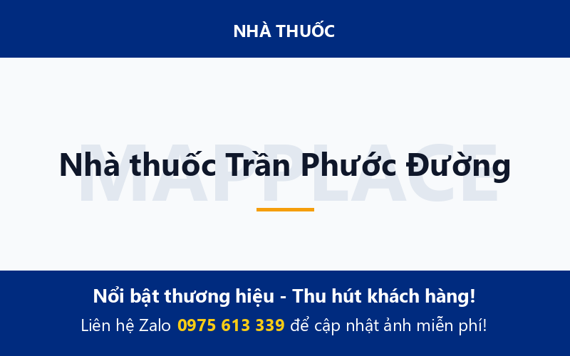 Nhà thuốc Trần Phước Đường