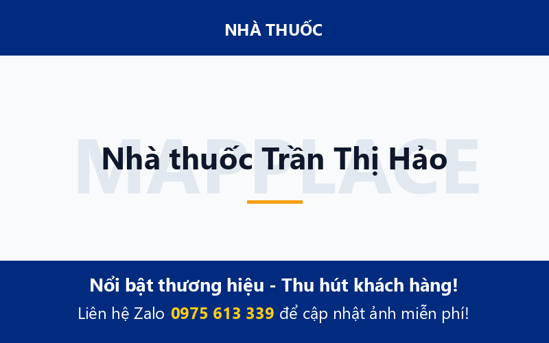 Nhà thuốc Trần Thị Hảo