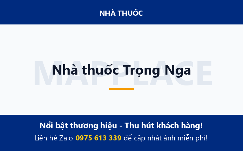Nhà thuốc Trọng Nga