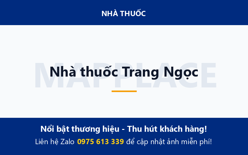 Nhà thuốc Trang Ngọc