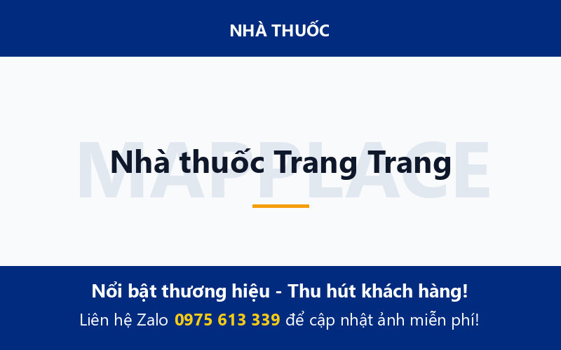 Nhà thuốc Trang Trang