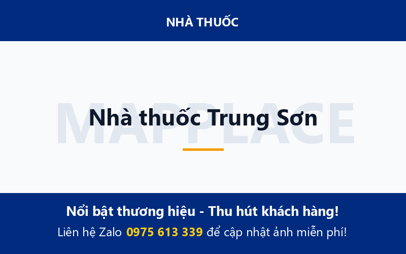Nhà thuốc Trung Sơn