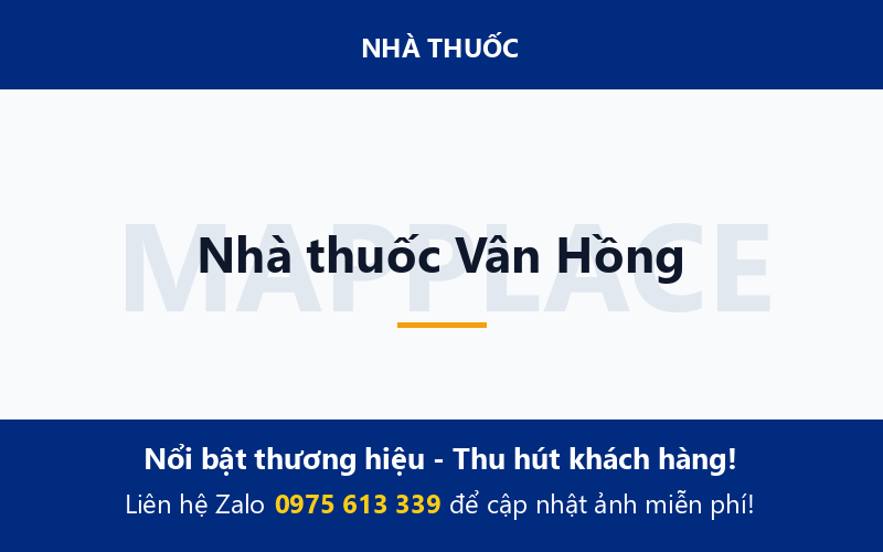 Nhà thuốc Vân Hồng