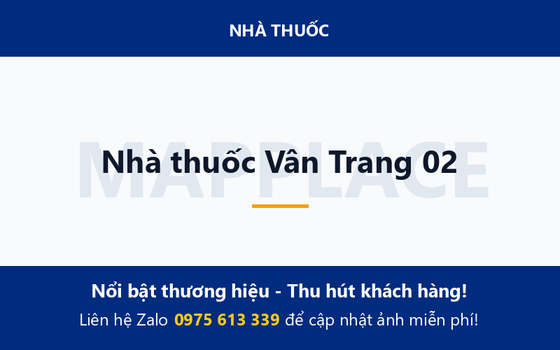 Nhà thuốc Vân Trang 02