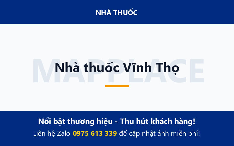 Nhà thuốc Vĩnh Thọ