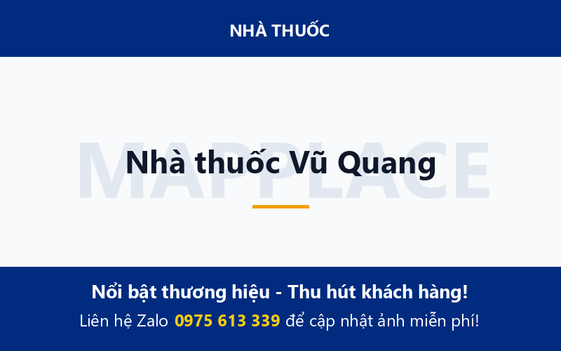 Nhà thuốc Vũ Quang