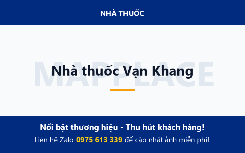 Nhà thuốc Vạn Khang