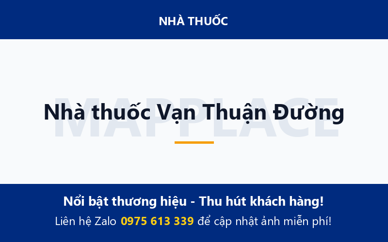 Nhà thuốc Vạn Thuận Đường