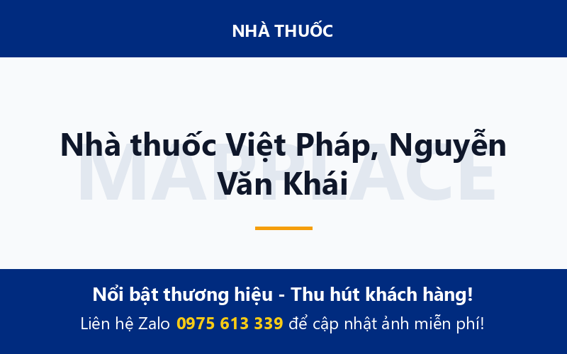 Nhà thuốc Việt Pháp, Nguyễn Văn Khái