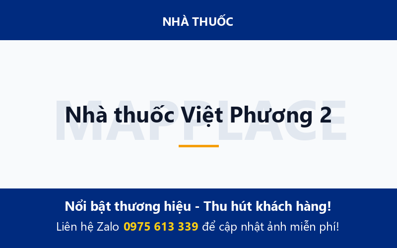 Nhà thuốc Việt Phương 2