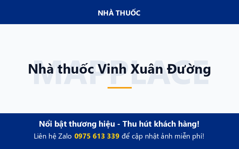 Nhà thuốc Vinh Xuân Đường