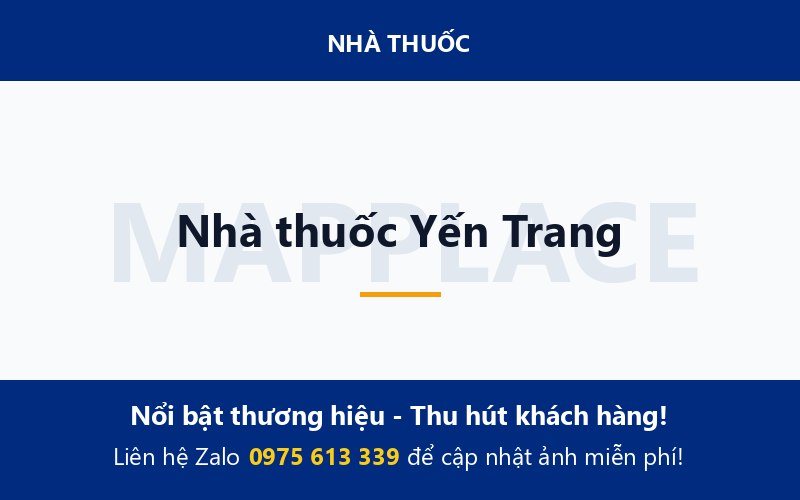Nhà thuốc Yến Trang