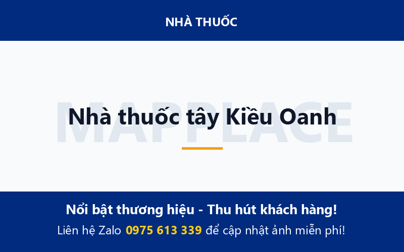 Nhà thuốc tây Kiều Oanh