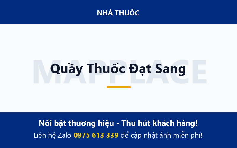 Quầy Thuốc Đạt Sang