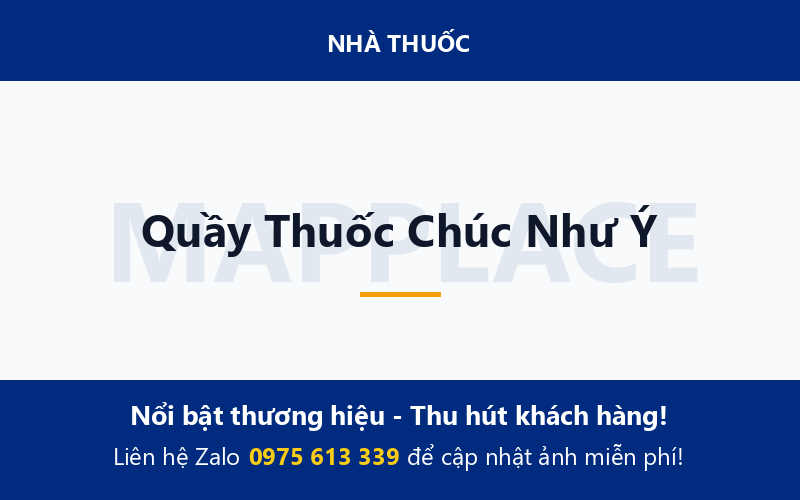 Quầy Thuốc Chúc Như Ý