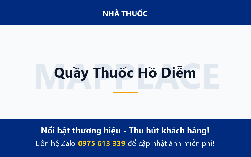 Quầy Thuốc Hồ Diễm