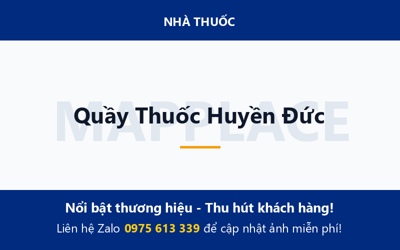Quầy Thuốc Huyền Đức