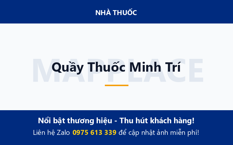 Quầy Thuốc Minh Trí
