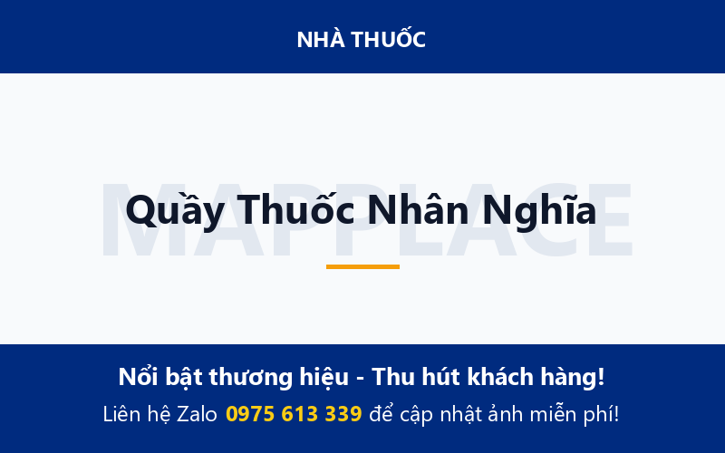 Quầy Thuốc Nhân Nghĩa
