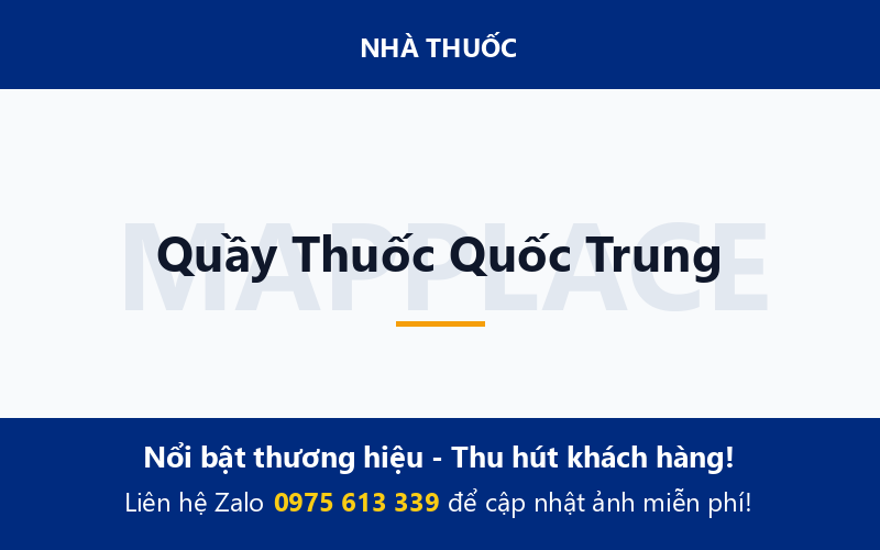 Quầy Thuốc Quốc Trung