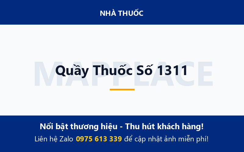 Quầy Thuốc Số 1311