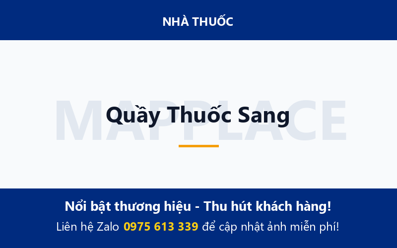 Quầy Thuốc Sang