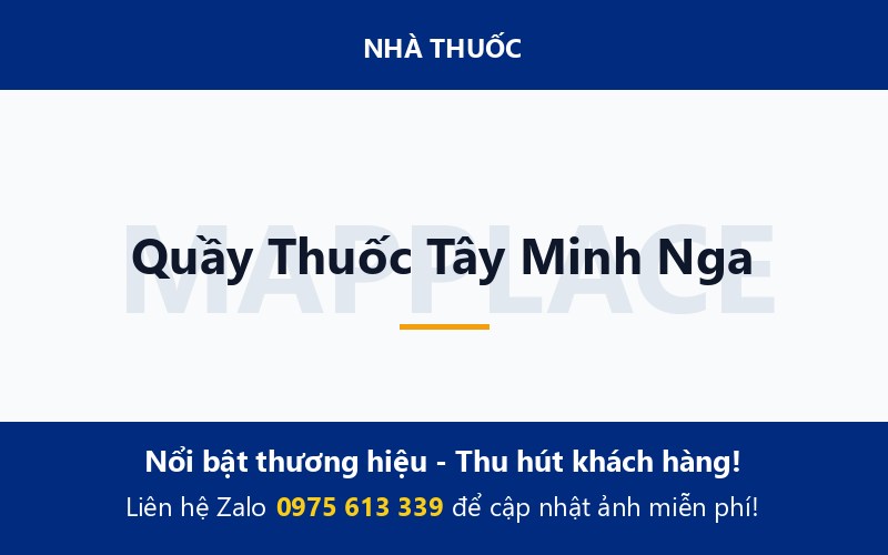 Quầy Thuốc Tây Minh Nga
