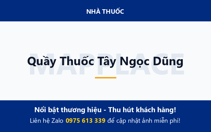 Quầy Thuốc Tây Ngọc Dũng