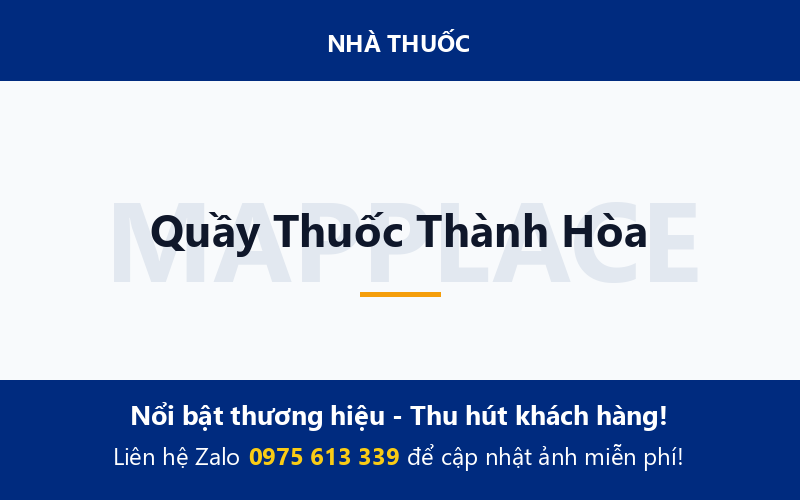 Quầy Thuốc Thành Hòa