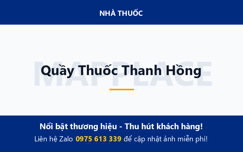 Quầy Thuốc Thanh Hồng