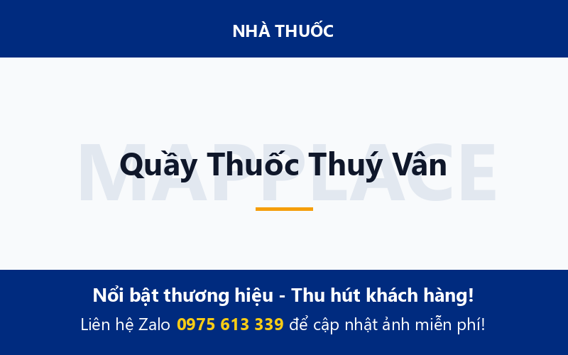 Quầy Thuốc Thuý Vân