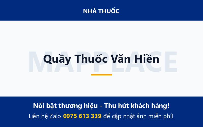 Quầy Thuốc Văn Hiền
