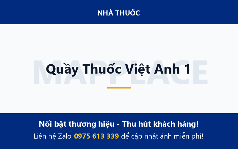 Quầy Thuốc Việt Anh 1
