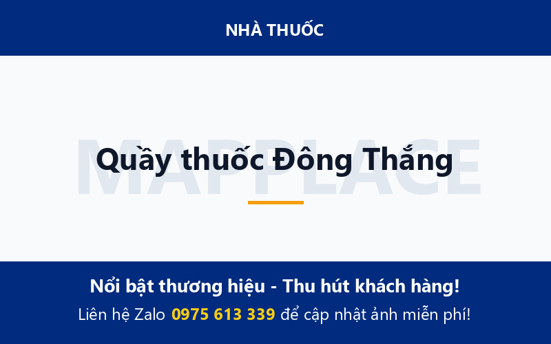 Quầy thuốc Đông Thắng