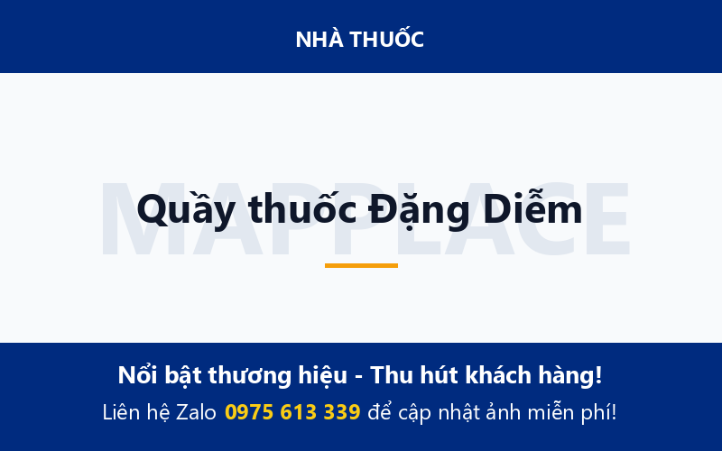 Quầy thuốc Đặng Diễm