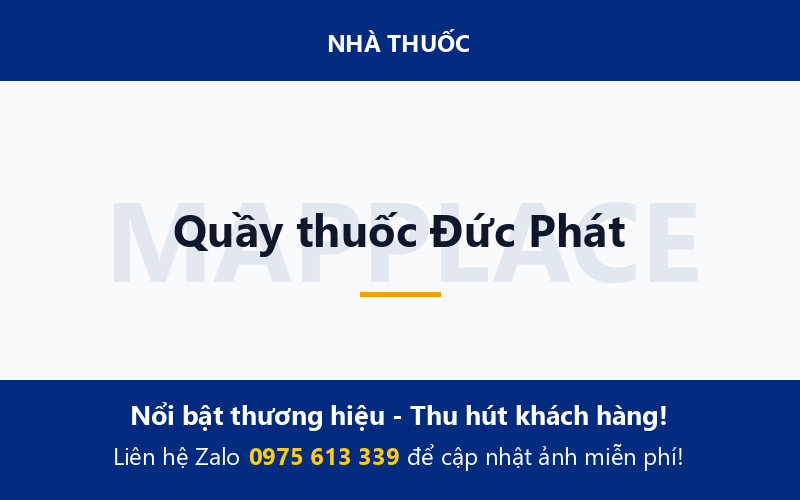 Quầy thuốc Đức Phát