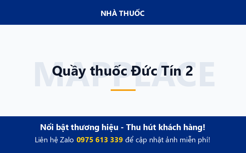 Quầy thuốc Đức Tín 2