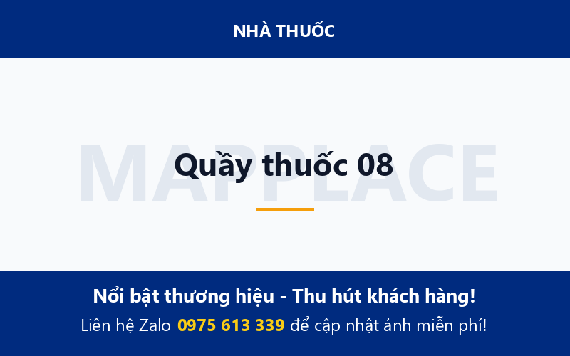 Quầy thuốc 08